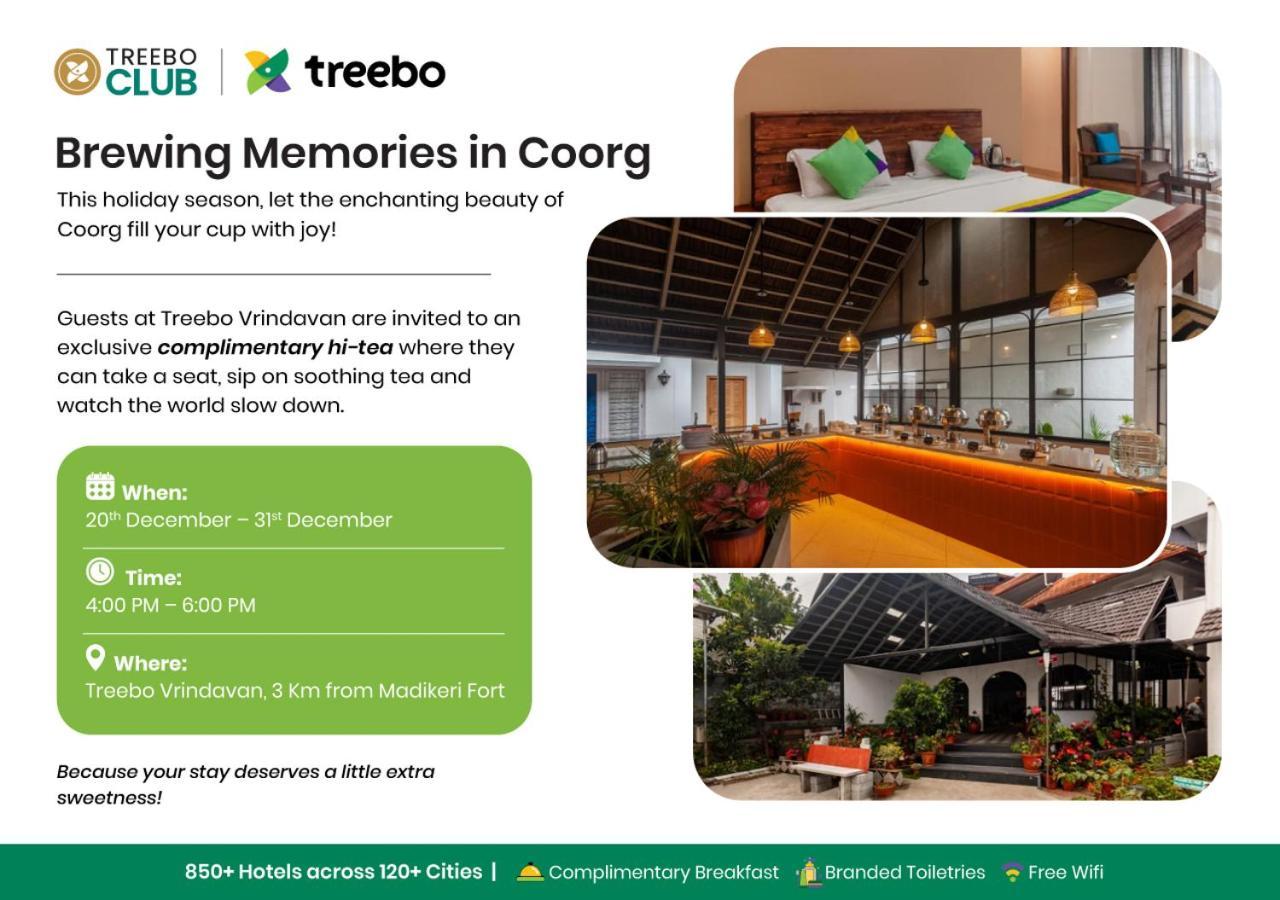 Treebo Trend Vrindavan Coorg Somwarpet Road Madikeri Buitenkant foto